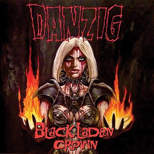 the album cover for Danzig - Black Laden Crown