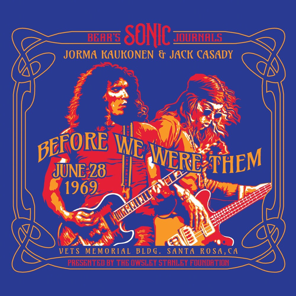 the album cover for Jorma Kaukonen - Bears Sonic Journals: Before We Were Them
