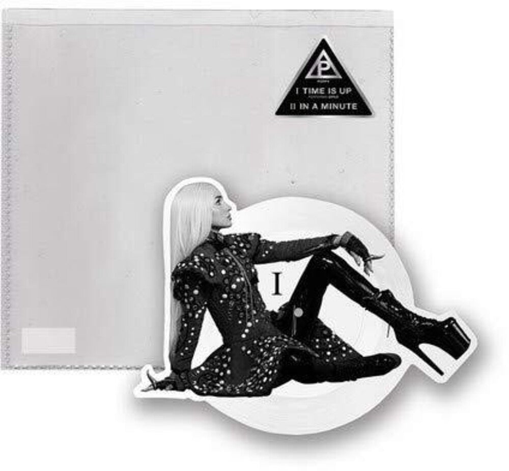 the album cover for Poppy - Time Is Up / In A Minute [Picture Disc Vinyl Single]