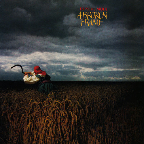 the album cover for Depeche Mode - A Broken Frame