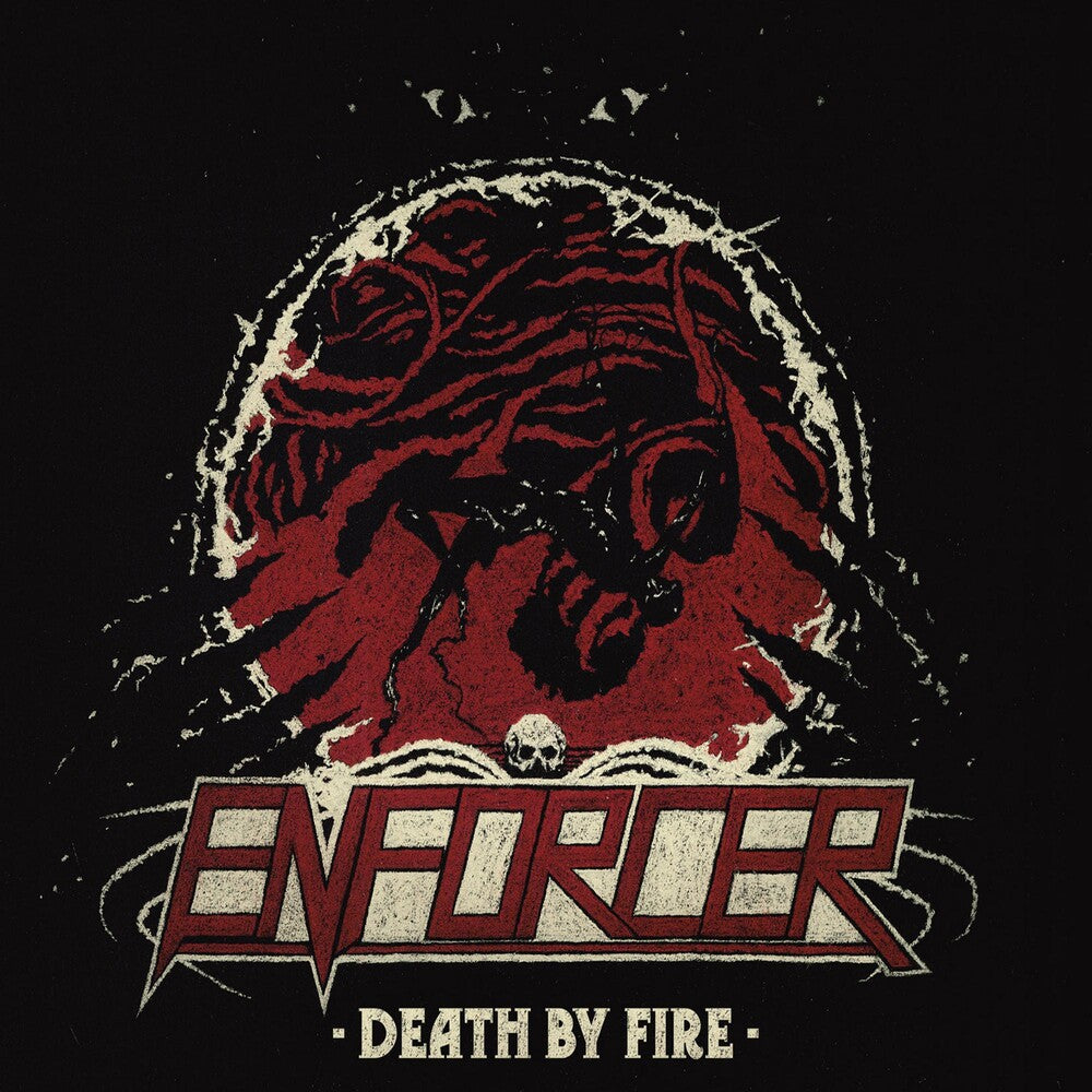 the album cover for Enforcer - Death By Fire