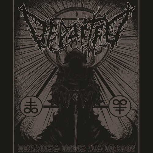 the album cover for Ballhugger - Darkness Takes Its Throne