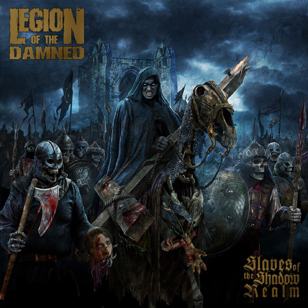 the album cover for Legion Of The Damned - Slaves of the Shadow Realm