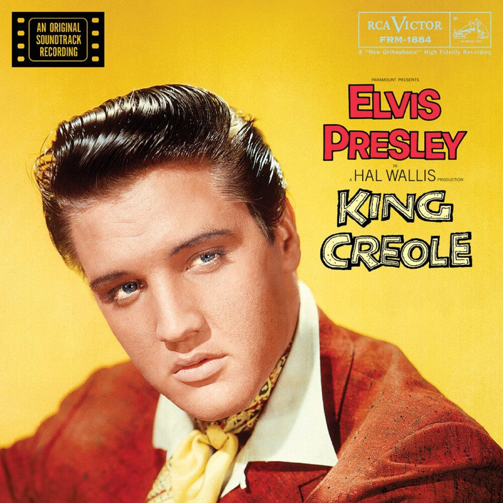 the album cover for Elvis Presley - King Creole [Translucent Red Audiophile Limited Anniversary Edition]