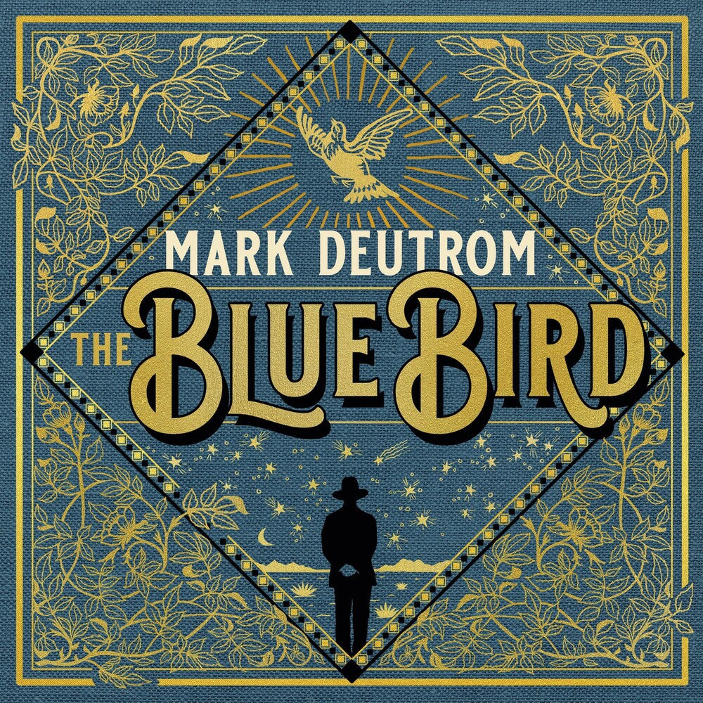 the album cover for Mark Deutrom - Blue Bird