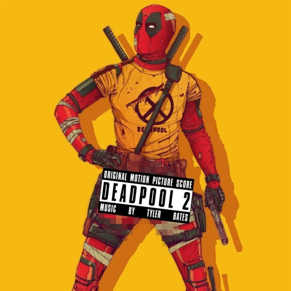 the album cover for Tyler Bates Blk Ogv Red - Deadpool 2 / O.S.T. (Uk)