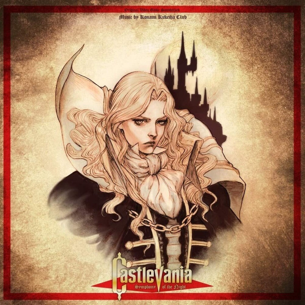 the album cover for Konami Kukeiha Club Blk Ogv - Castlevania - Symphony Of The Night