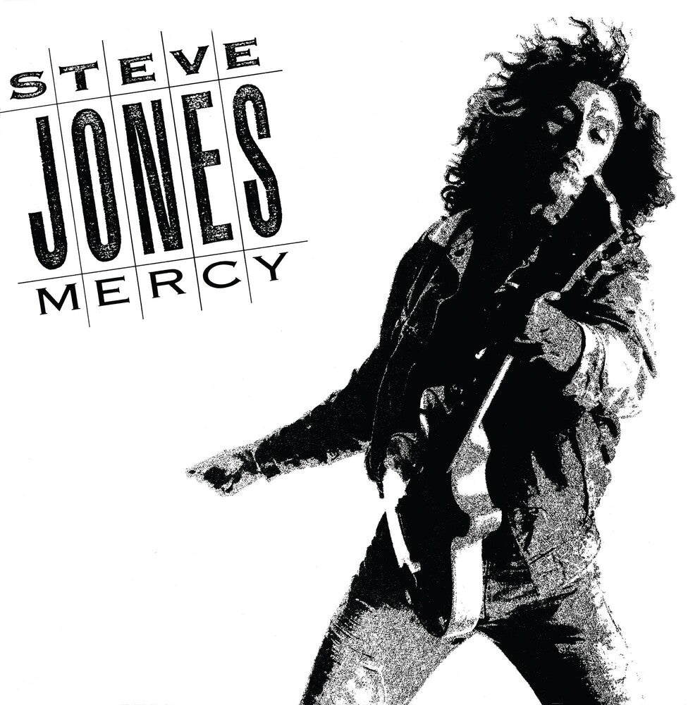 the album cover for Steve Jones - Mercy