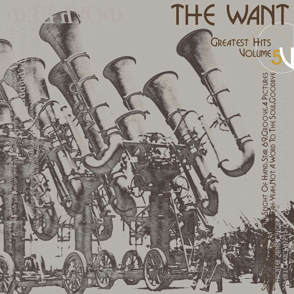 the album cover for Want - Greatest Hits