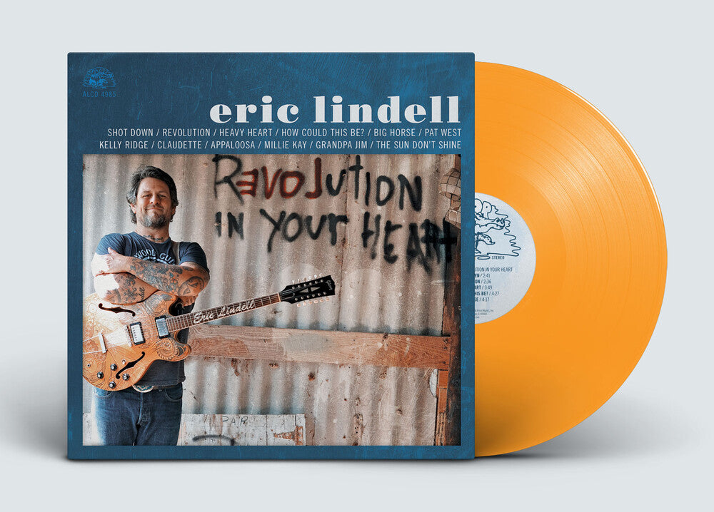 the album cover for Eric Lindell - Revolution In Your Heart (Org) [Download Included]