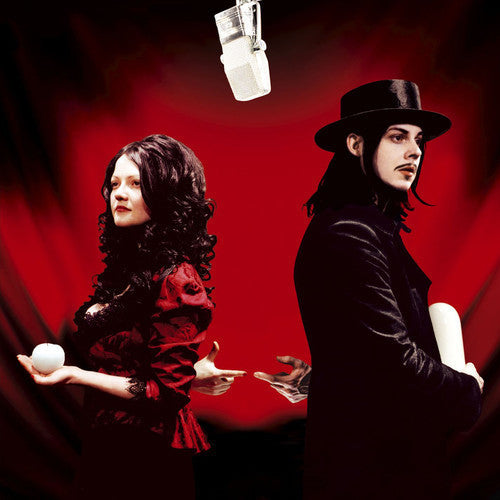 the album cover for The White Stripes - Get Behind Me Satan [2LP]