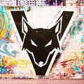 the album cover for Volumes - Different Animals [Blue Purple Starburst LP]