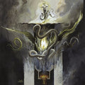 the album cover for Nightbringer - Ego Dominus Tuus [Clear Vinyl] (Gate) [Limited Edition]