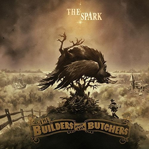 the album cover for The Builders And The Butchers - The Spark [LP]