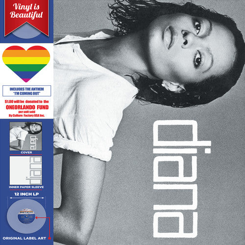 the album cover for Diana Ross - Diana [Limited Edition Clear LP]