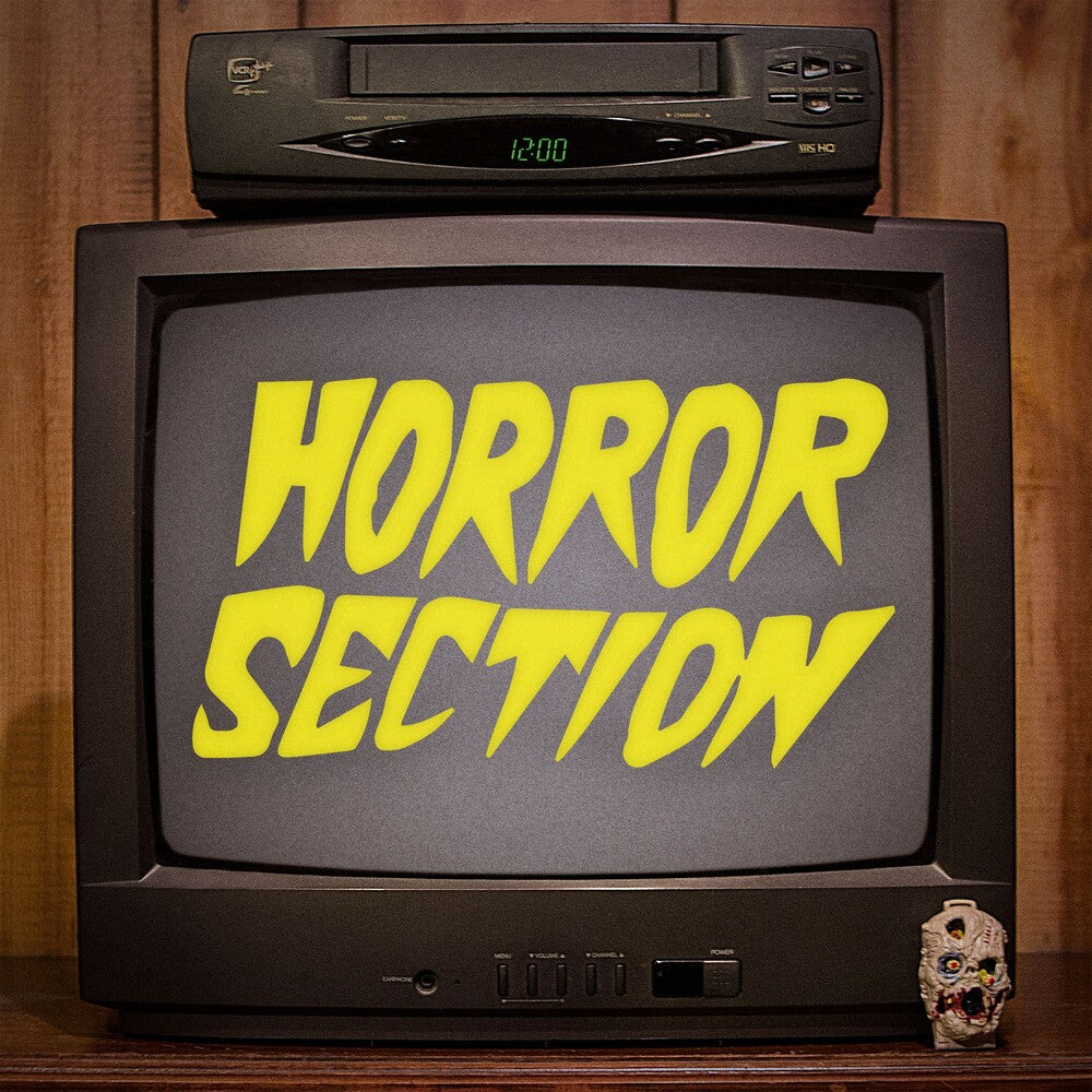 the album cover for Horror Section - Horror Section