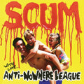 the album cover for Anti Nowhere League - Scum
