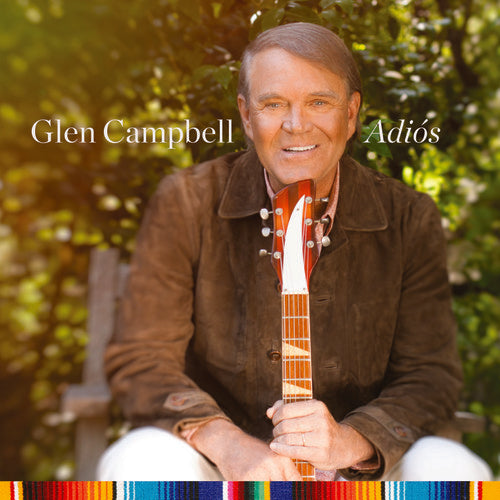 the album cover for Glen Campbell - Adios