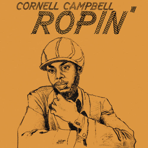 the album cover for Cornell Campbell - Ropin'