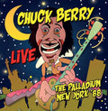 the album cover for Chuck Berry - Live Palladium New York '88