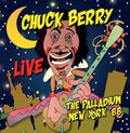 the album cover for Chuck Berry - Live Palladium New York 88