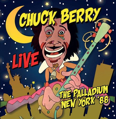 the album cover for Chuck Berry - Live Palladium New York 88