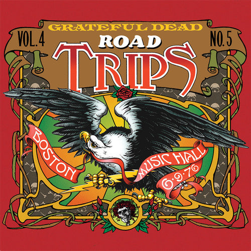 the album cover for Grateful Dead - Road Trips Vol. 4 No. 5-Boston Music Hall 6/9/76 [3CD]