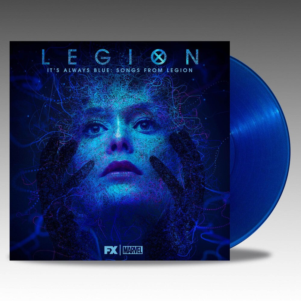 the album cover for Hawley, Noah / Russo, Jeff - Its Always Blue: Songs From Legion (Blue) [Colored Vinyl]