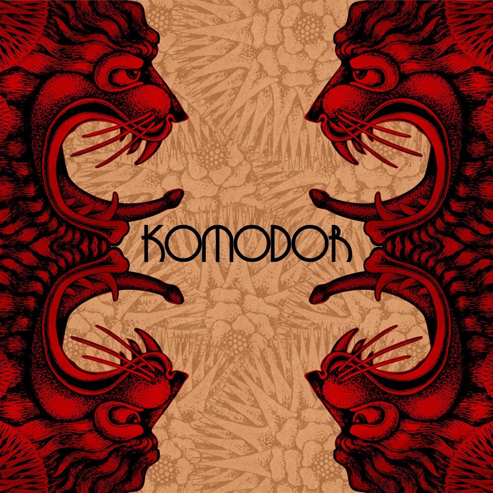 the album cover for Komodor - Komodor