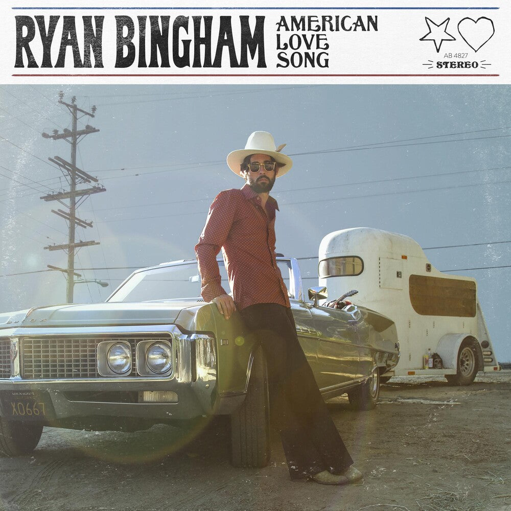 the album cover for Ryan Bingham - American Love Song
