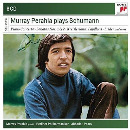 the album cover for Schumann / Perahia - Murray Perahia plays Schumann