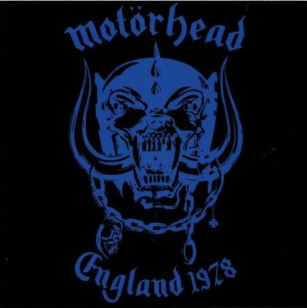the album cover for Motörhead - Enlgand 1978 [Limited Edition] (Red) [Remastered]