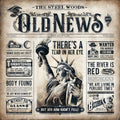 the album cover for The Steel Woods - Old News [2LP]