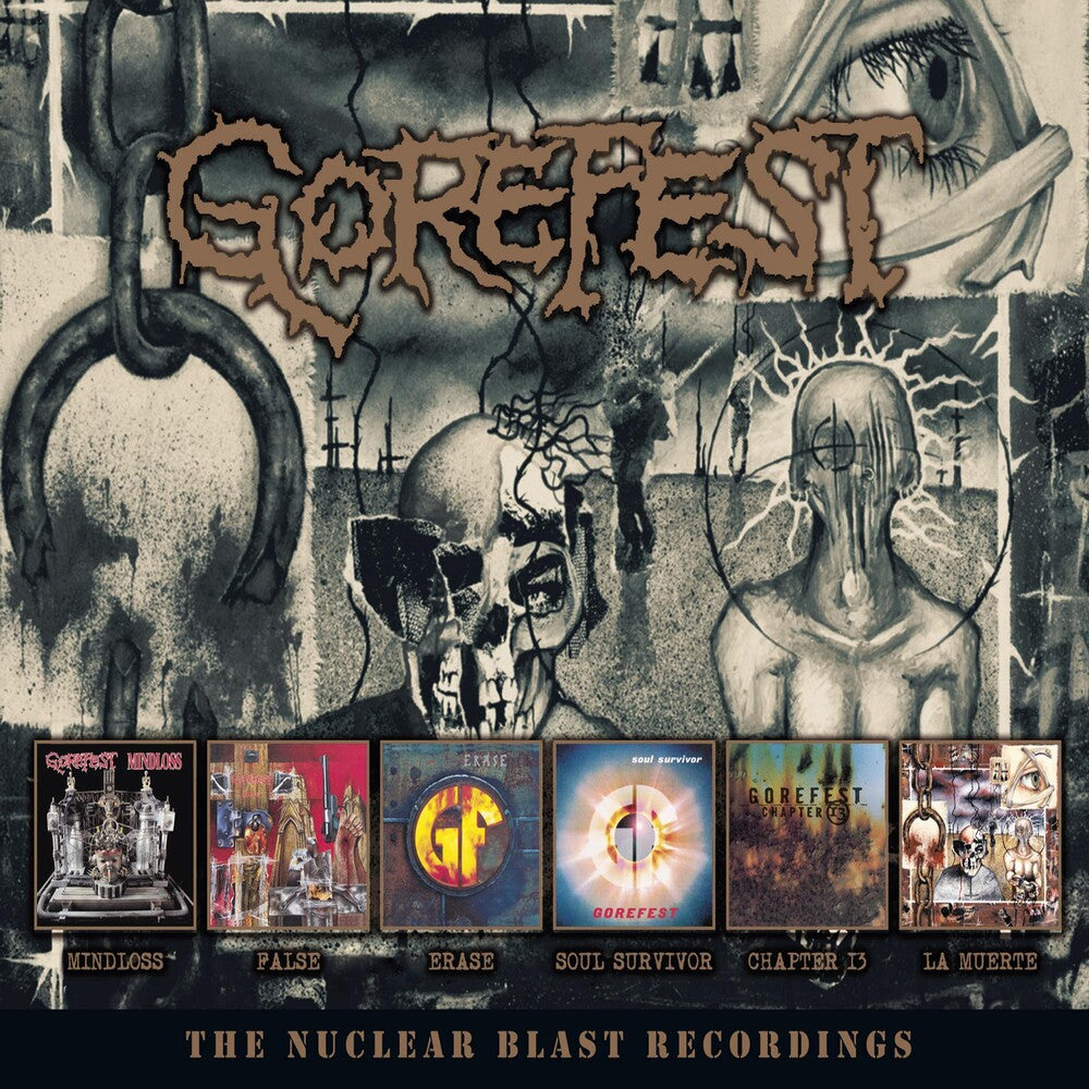 the album cover for Gorefest - Nuclear Blast Recordings