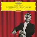 the album cover for R Strauss / Berliner Philharmonniker / Karajan - Ein Heldenleben Op 40 / TRV 190