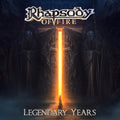 the album cover for Rhapsody Of Fire - Legendary Years