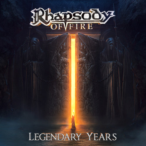 the album cover for Rhapsody Of Fire - Legendary Years