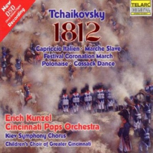 the album cover for ERICH KUNZEL - 1812 Overture [Remastered]