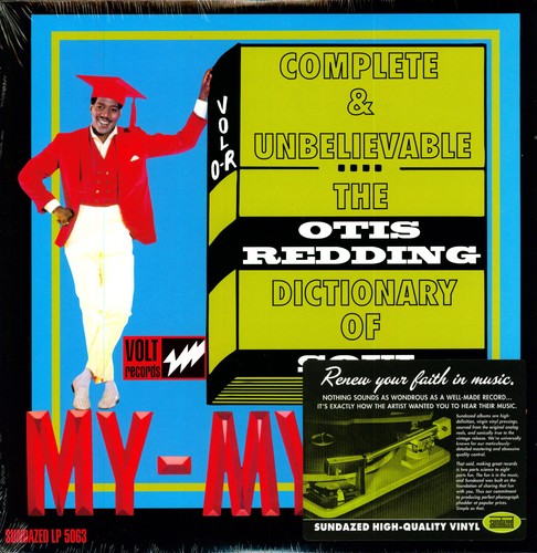 the album cover for Otis Redding - Dictionary of Soul