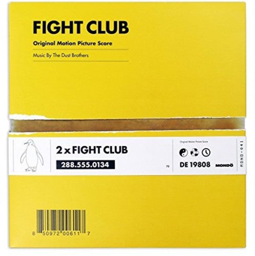 the album cover for Dust Brothers Colv Ltd Pnk - Fight Club / O.S.T. (Uk)