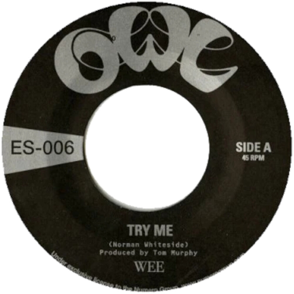 the album cover for Wee - Try Me/Teach Me How