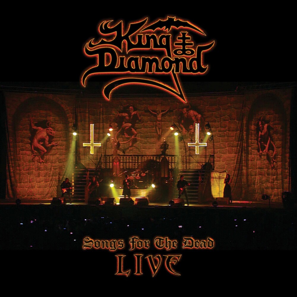 the album cover for King Diamond - Songs For The Dead Live [CD+2DVD]