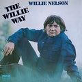 the album cover for Willie Nelson - The Willie Way [Limited Edition Translucent Red LP]