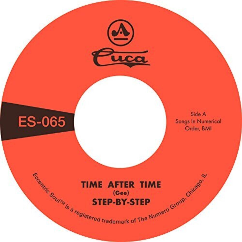 the album cover for Step By Step - Time After Time / She'S Gone