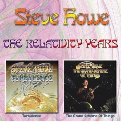 the album cover for Steve Howe - The Relativity Years