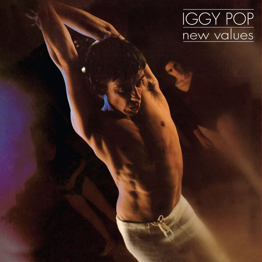 the album cover for Iggy Pop - New Values (Audp) [Colored Vinyl] (Gate) [Limited Edition] [180 Gram] (Org)