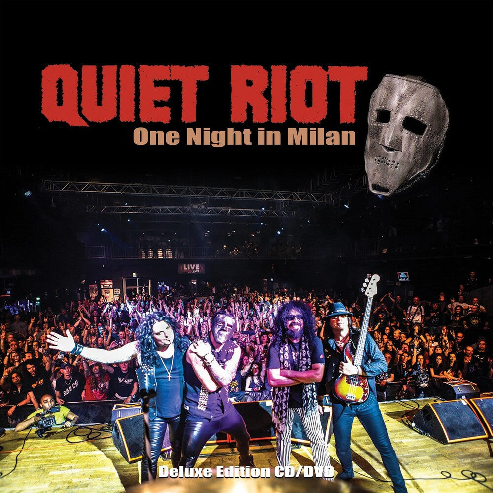 the album cover for Quiet Riot - One Night In Milan [CD+DVD]