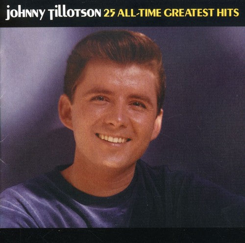 the album cover for Johnny Tillotson - 25 All-Time Greatest Hits