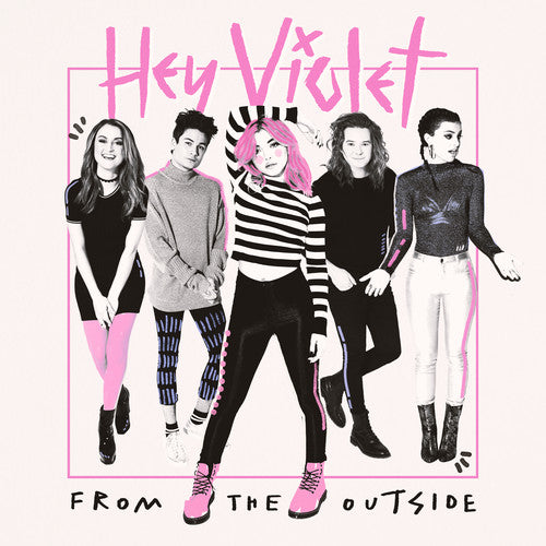 the album cover for Hey Violet - From The Outside