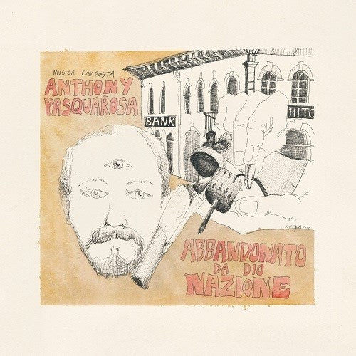 the album cover for Anthony Pasquarosa - Abbandonato Da Dio Nazione